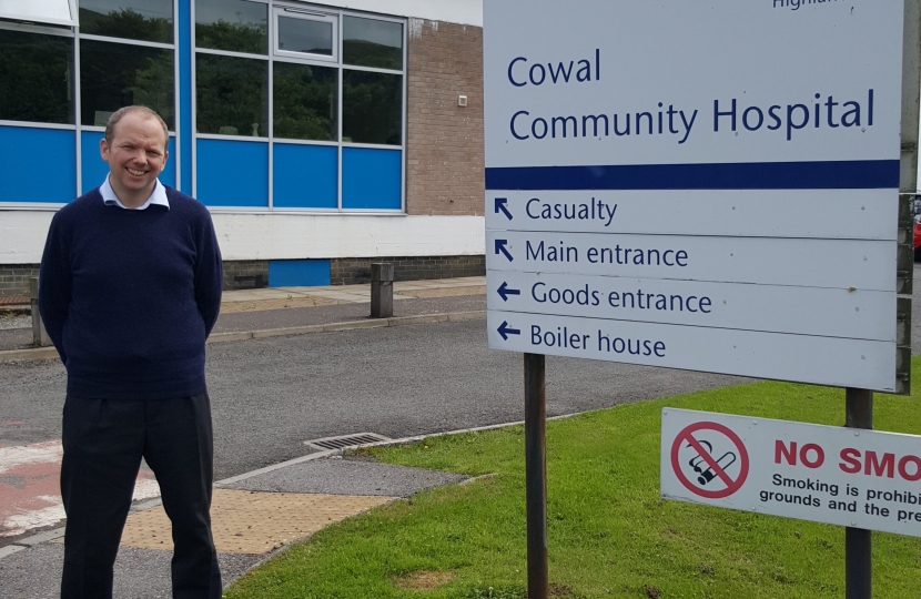Donald Cameron at Cowal Community Hospital