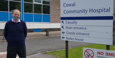 Donald Cameron MSP at Cowal Community Hospital